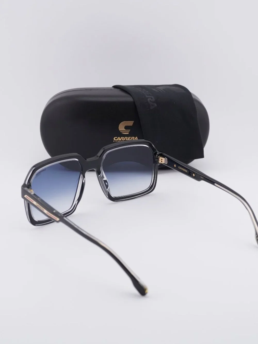 Carrera VICTORY C 08/S 07C5 08 Square Sunglasses - Black / Blue